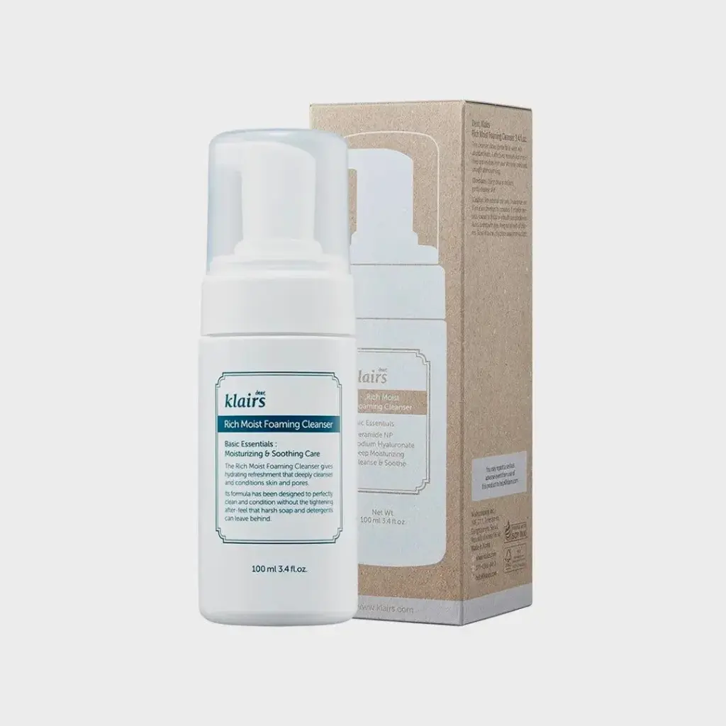 DEAR KLAIRS RICH MOIST  FOAMING CLEANSER 100 ml