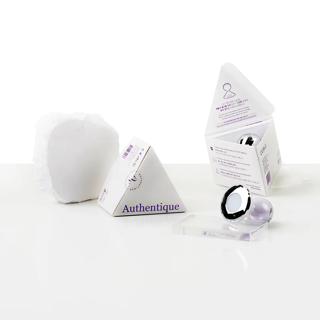 AUTHENTIQUE GALVANIC LED BOOSTER: MISTY AURA EDITION